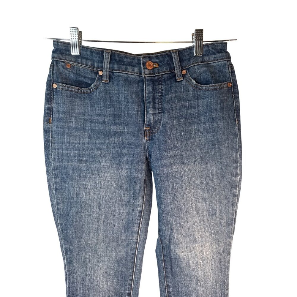 Talbots Size Small Jeans Straight Leg Denim Blue Cotton - Picture 5 of 13